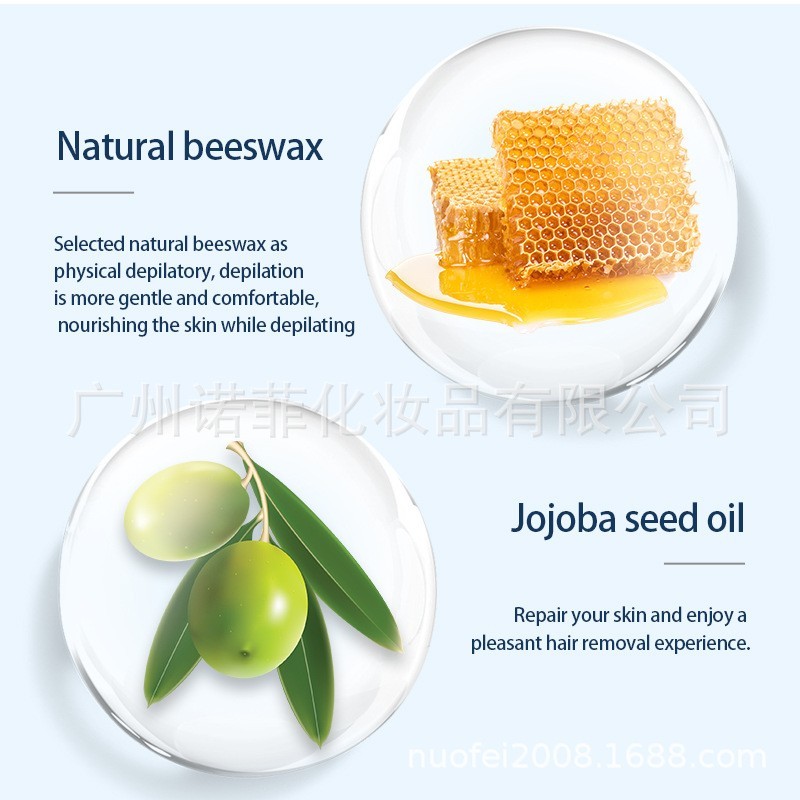 双面脱毛蜡纸 四色9x18cm腿部腋下手臂全身可用冷蜡脱毛纸图3