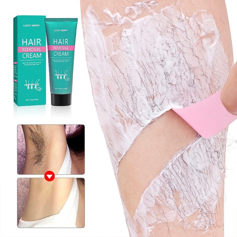 跨境脱毛膏男女全身私处腿毛腋下温和无痛快速 外贸脱毛光滑干净图3