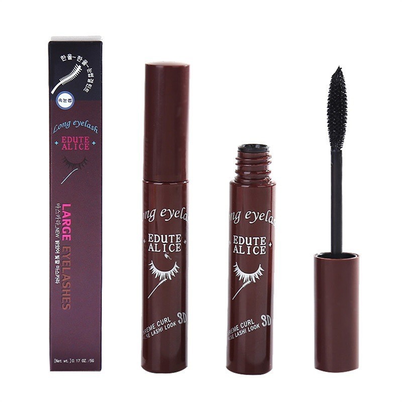 东南亚跨境浓密卷翘睫毛膏持久定型防水睫毛膏纤维刷头睫毛膏定制图3