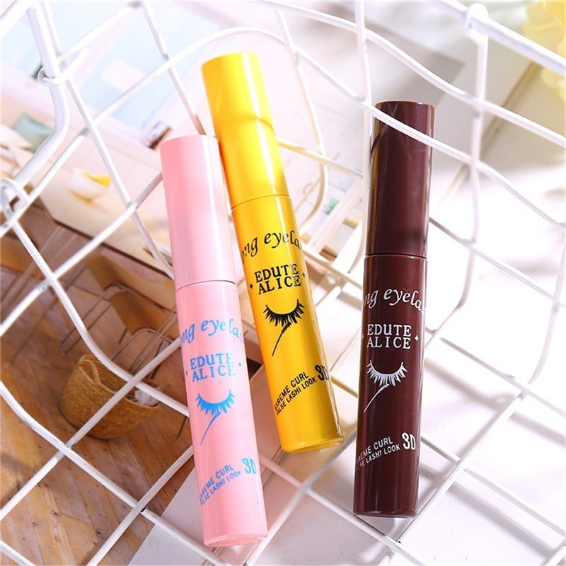 东南亚跨境浓密卷翘睫毛膏持久定型防水睫毛膏纤维刷头睫毛膏定制图2