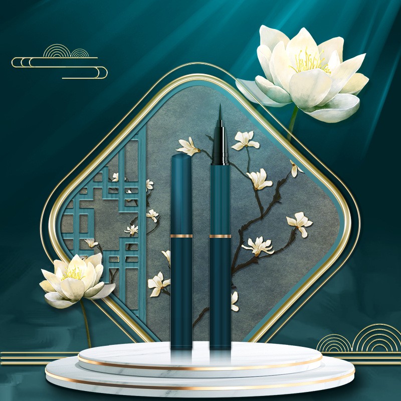 可伸缩线笔笔工厂oem 眼线笔防水持久不晕染速干品牌定制