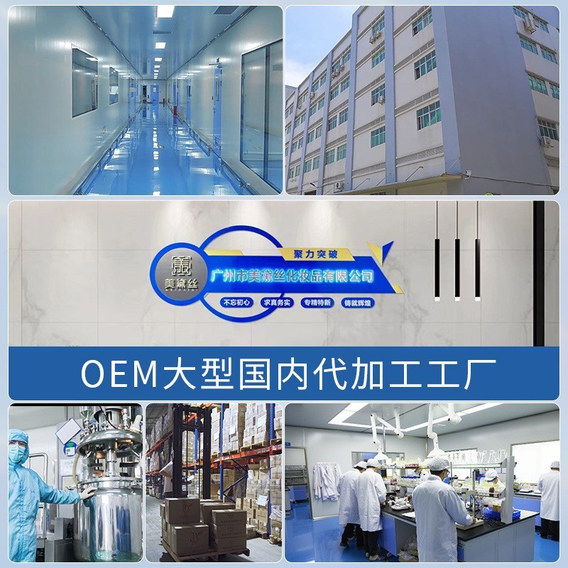 OEM粉饼加工定制双色腮红高光哑光控油定妆持久散蜜粉饼贴牌工厂图3