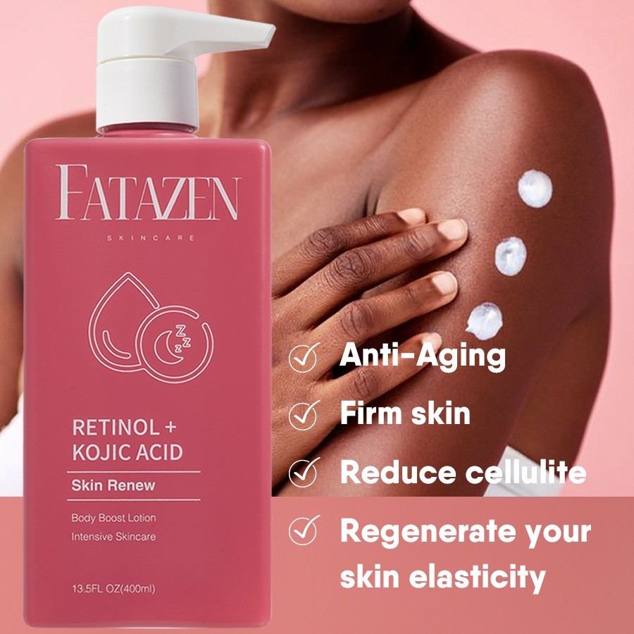 跨境视黄醇身体乳白嫩去干皮保湿乳提亮肌肤留香秋冬润肤乳身体乳图3