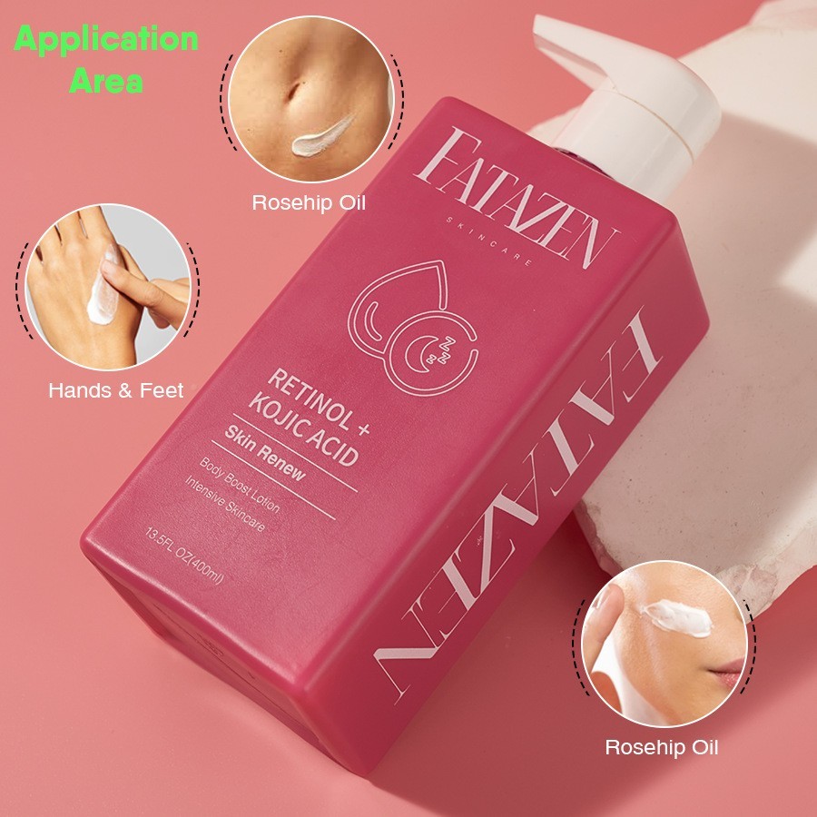 跨境视黄醇身体乳白嫩去干皮保湿乳提亮肌肤留香秋冬润肤乳身体乳图2