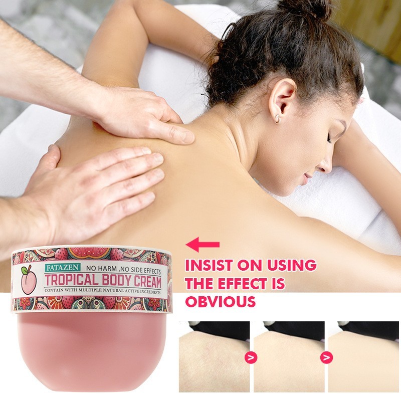 亚马逊桃子味身体黄油 Body Butter本草清香不油腻全身提亮乳液霜图4