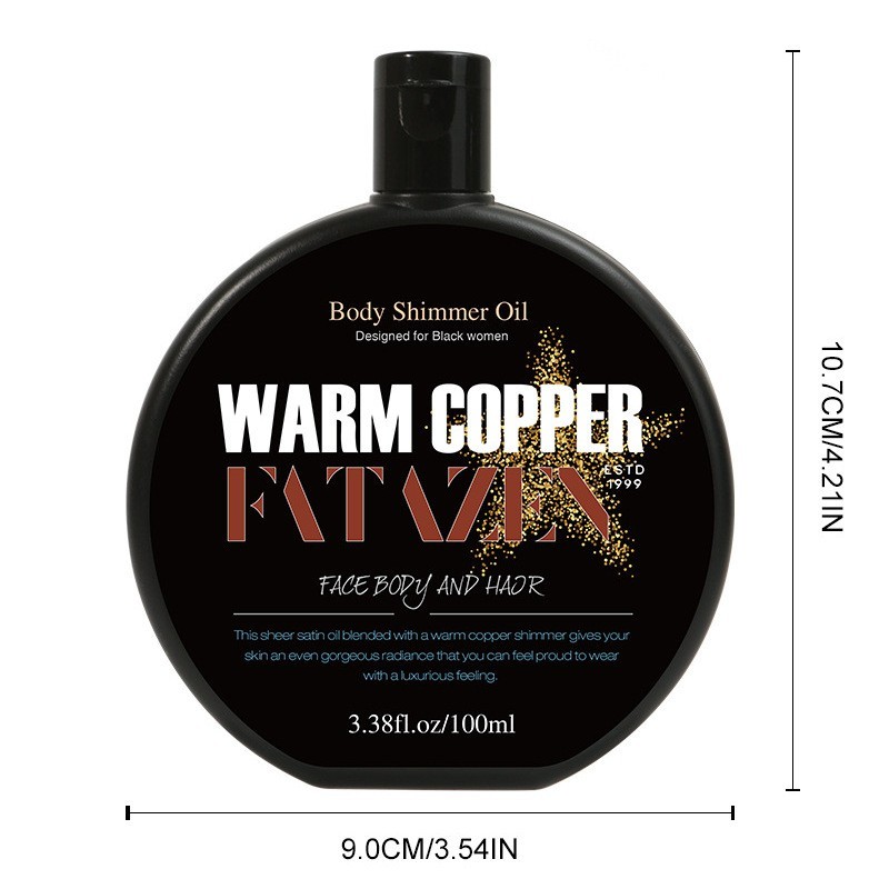 跨境FATAZEN高光美黑油健美亮肤身体古铜色日光浴助晒美黑精华乳图4