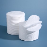 【工厂】散装全棉夹棉圆片化妆棉散片卸妆卸甲棉一次性棉片