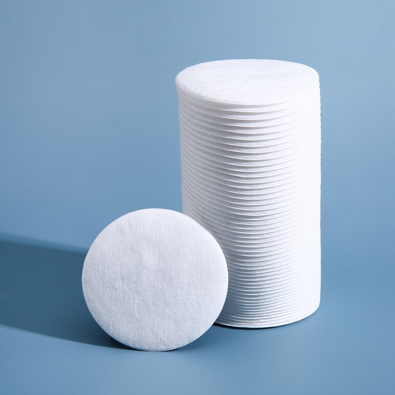 【工厂】散装全棉夹棉圆片化妆棉散片卸妆卸甲棉一次性棉片图3