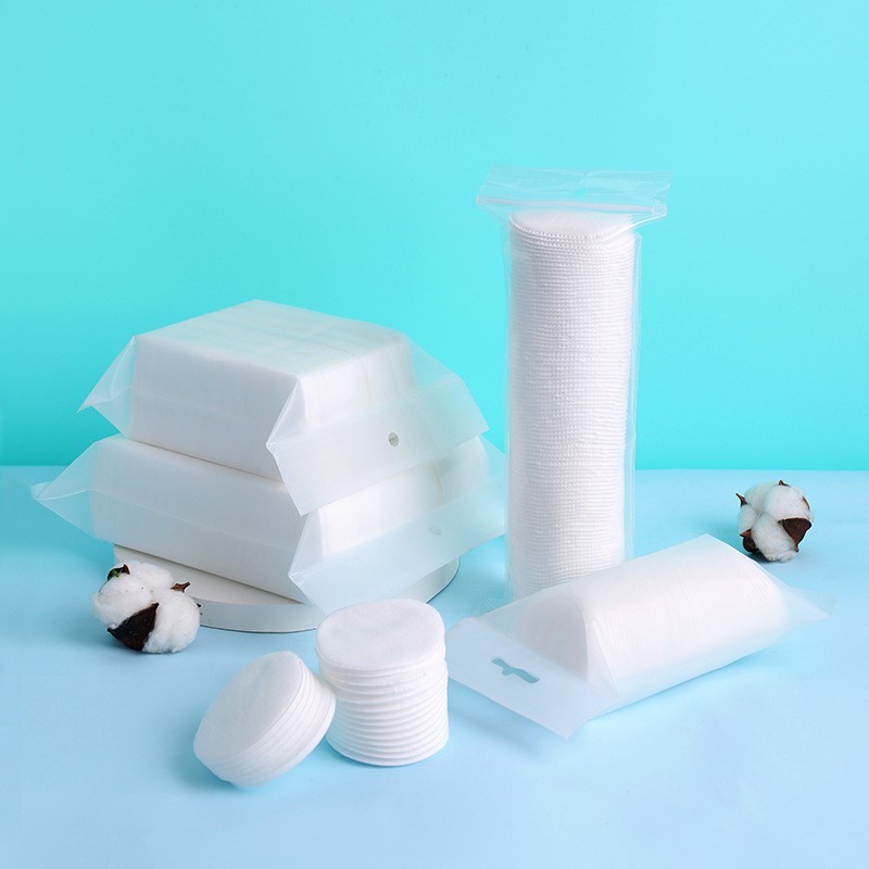 定制各种化妆棉方形or异形OEM卸妆棉补水干湿两用棉图2