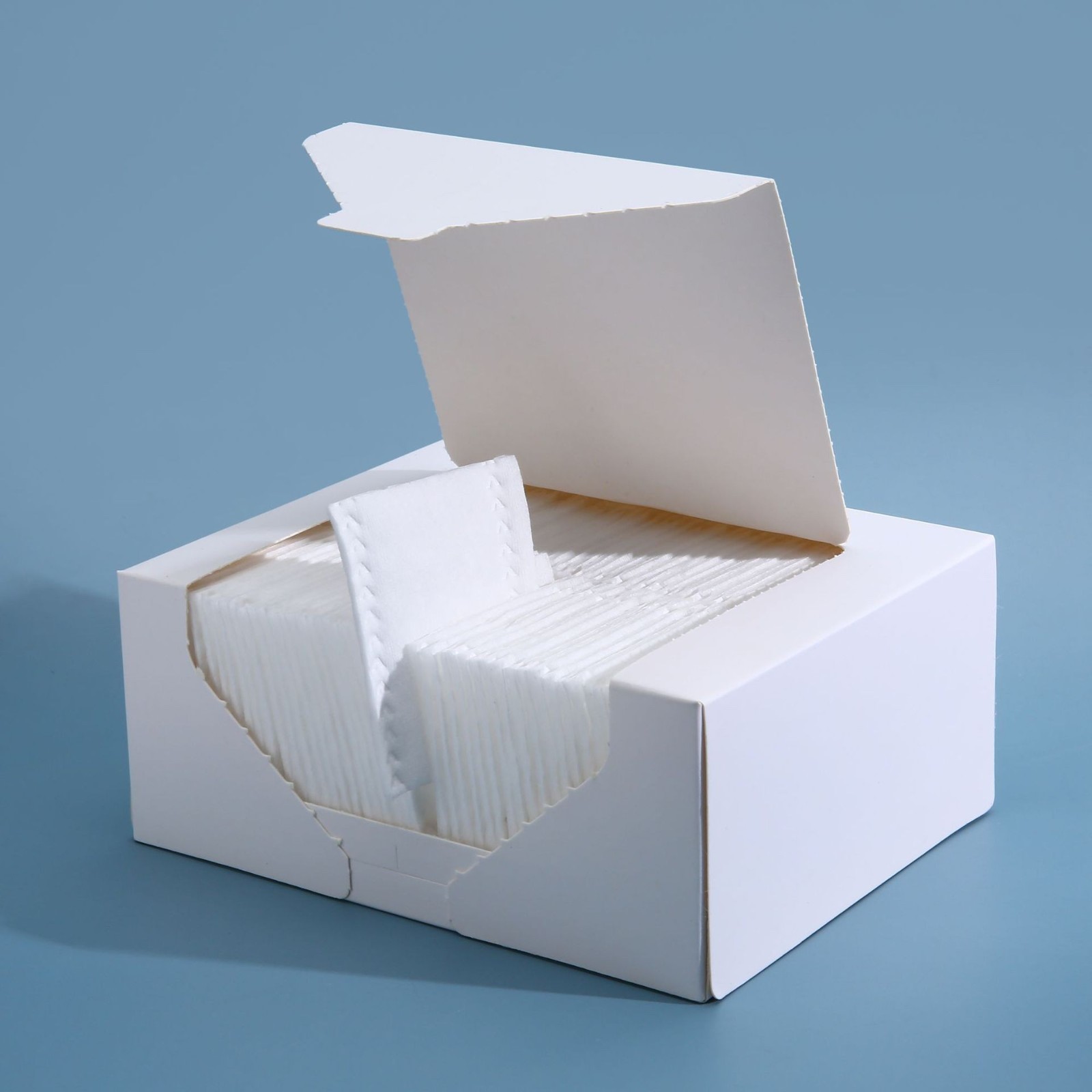 定制各种化妆棉方形or异形OEM卸妆棉补水干湿两用棉图3