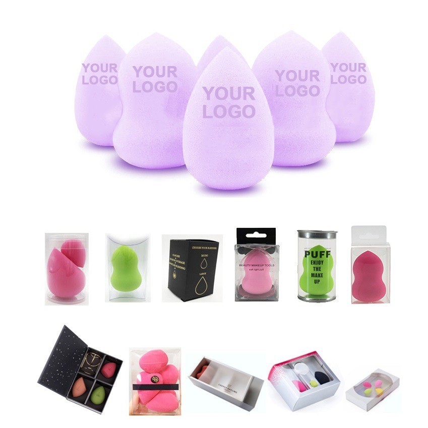 源头工厂定制干湿两用粉扑葫芦粉扑斜切美妆蛋不吃粉非乳胶美妆蛋图4