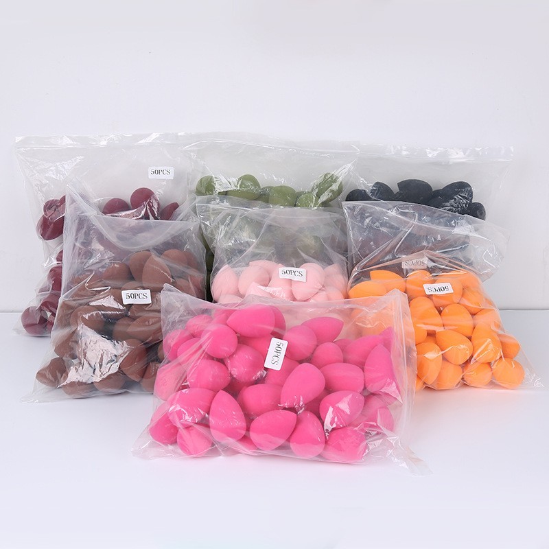 美妆蛋定制OEM 葫芦斜切水滴粉扑 亲水性泡水大化妆粉扑图3