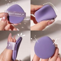 炫彩芬龄气垫粉扑OEM彩妆泡水大干湿两用粉扑代工贴牌丝印logo