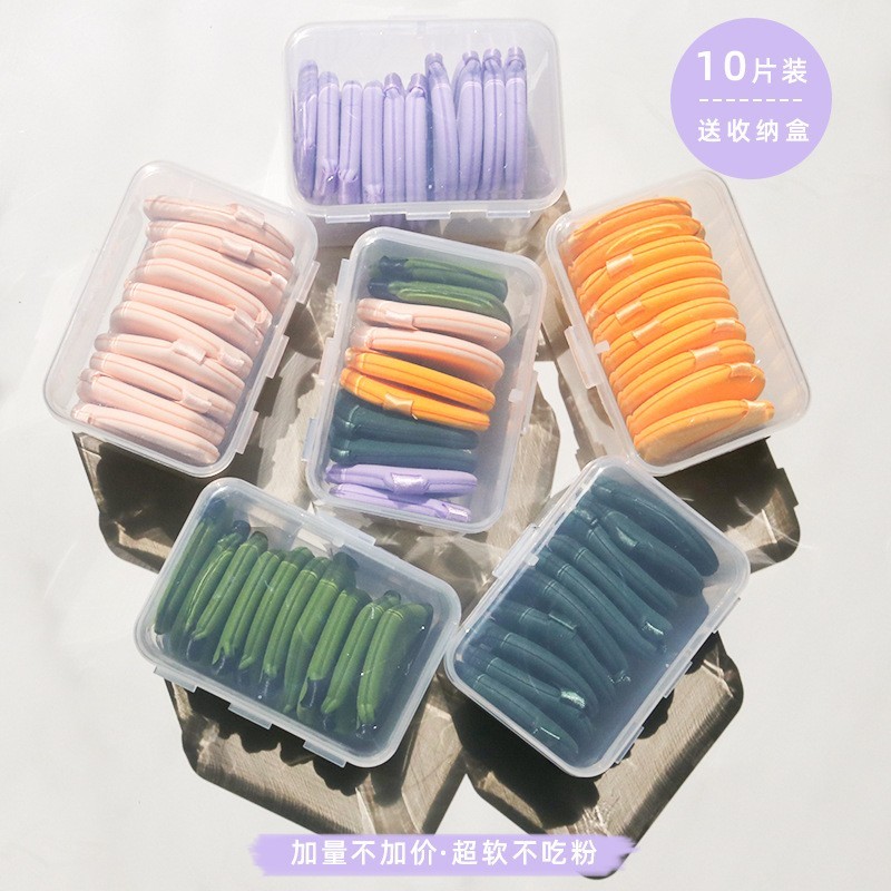 10个盒装乔迟气垫粉扑七星双面非乳胶菠萝派干湿两用粉底液化妆图3