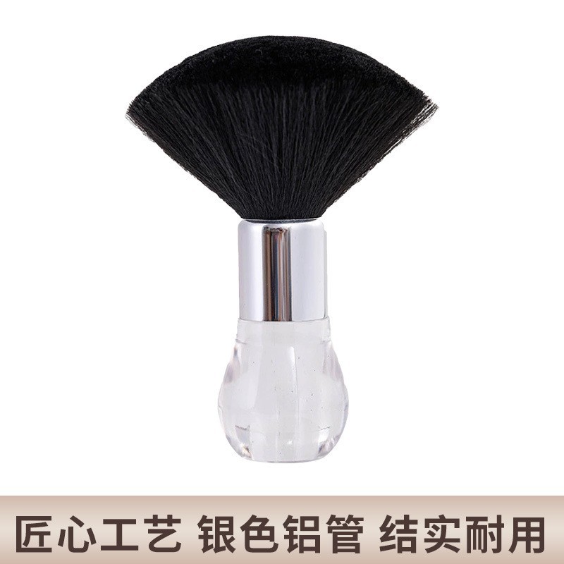 跨境大号理发师专用刷子美发软毛刷头发清洁刷托尼碎发化妆刷专业图4