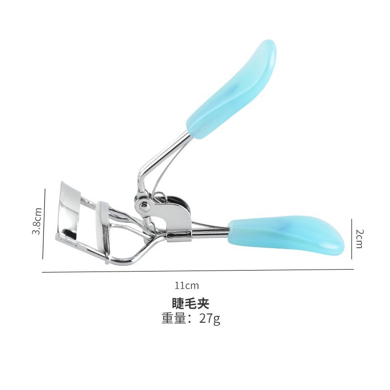 新款广角睫毛夹卷翘神奇便携睫毛夹不夹眼皮美妆工具电镀睫毛夹图5