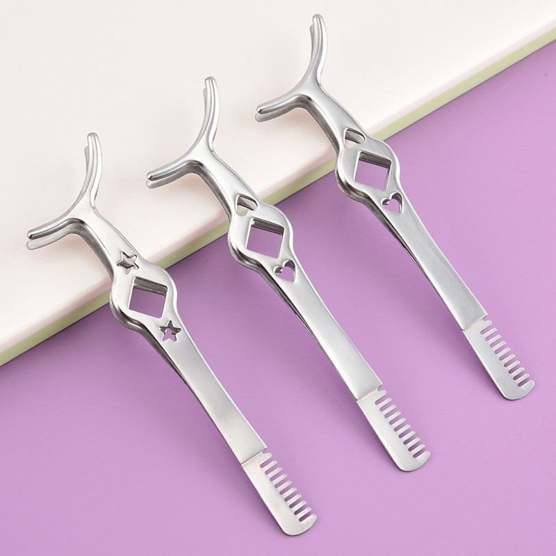 嫁接毛镊子美睫师专用镊子睫毛夹子假睫毛辅助器美妆工具跨境直供图4