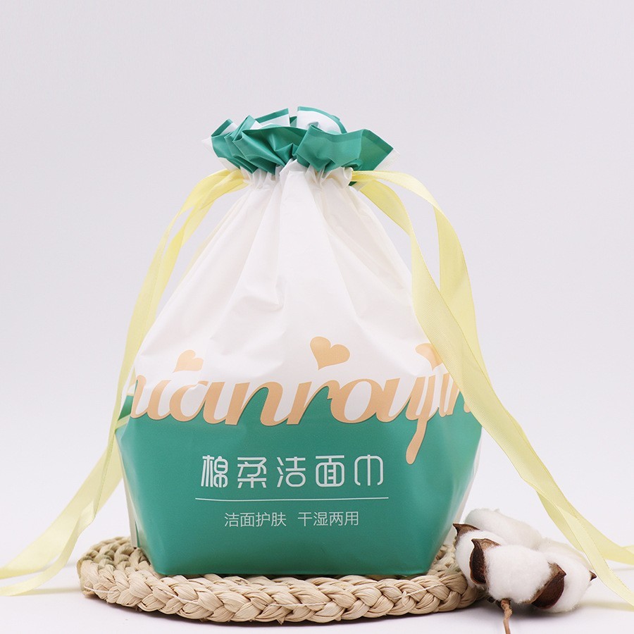 定制一次性洗脸巾干湿两用棉柔巾婴儿洁面巾美容卷巾柔软图5