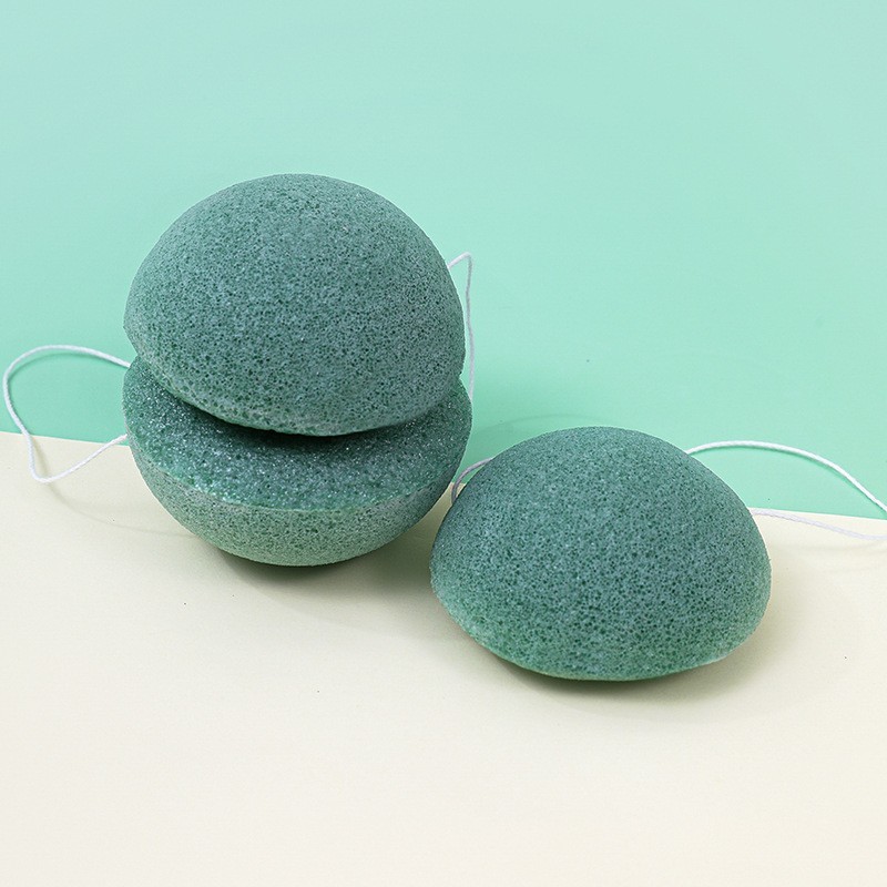 工厂定制魔芋海绵洗脸海绵蒟蒻洁面扑面部清洁植物材质可降解散装图2