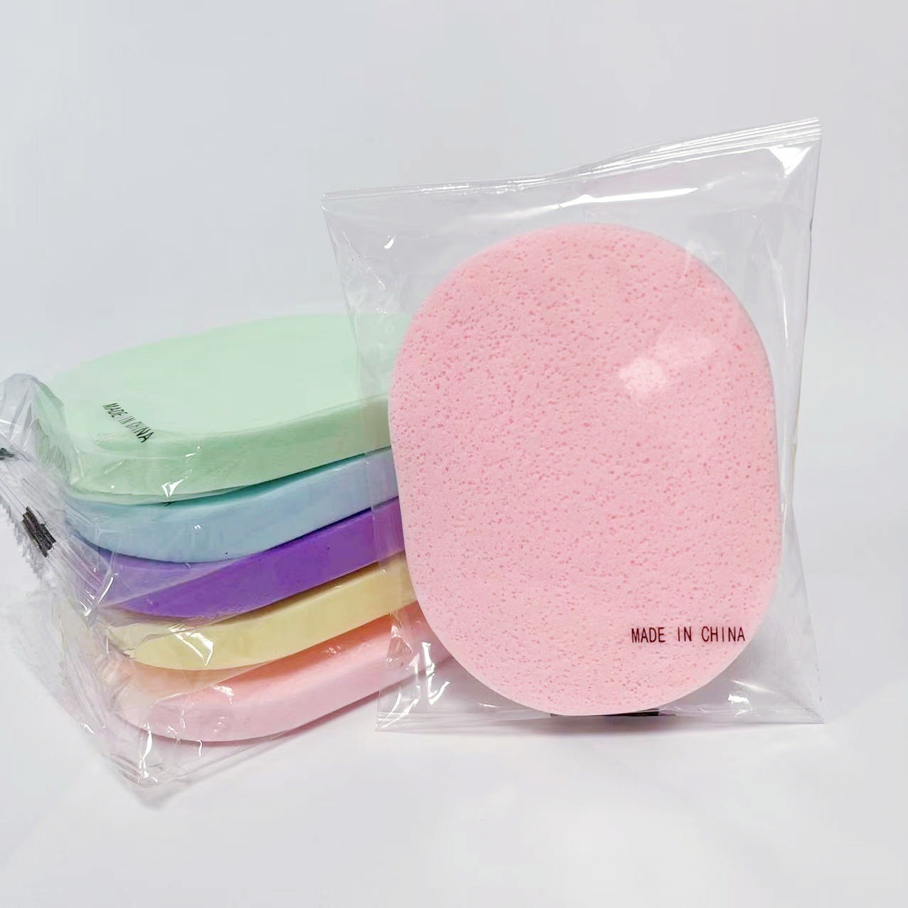 海藻洁面扑pva采薇洗脸化妆粉扑清洁洗脸棉卸妆跨境直供图2