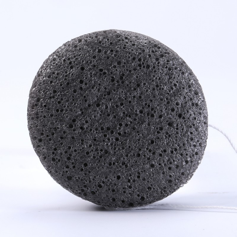 圆形凹印魔芋洁肤棉支持开模定做多种形状颜色脸部卸妆洗脸扑图3