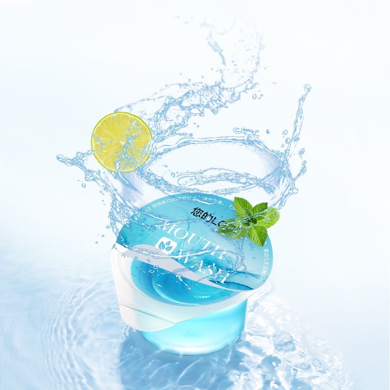 OEM果冻杯漱口水代加工定制 柠檬薄荷味一次性便携式漱口液贴牌图3