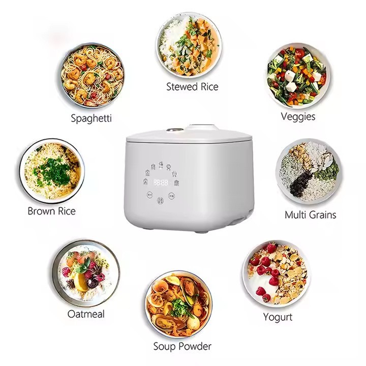 出口热销电饭煲一人食多功能迷你饭煲智能电饭锅小型4-5人图4