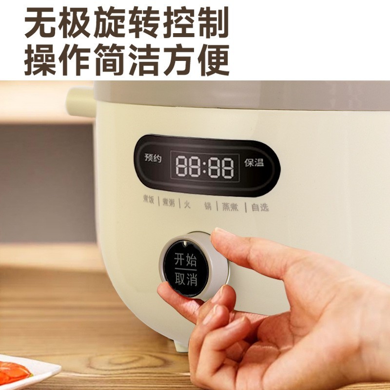 电压力锅鸳鸯锅H2 2-5人使用4升容量双胆家用压力锅OEM定制图2