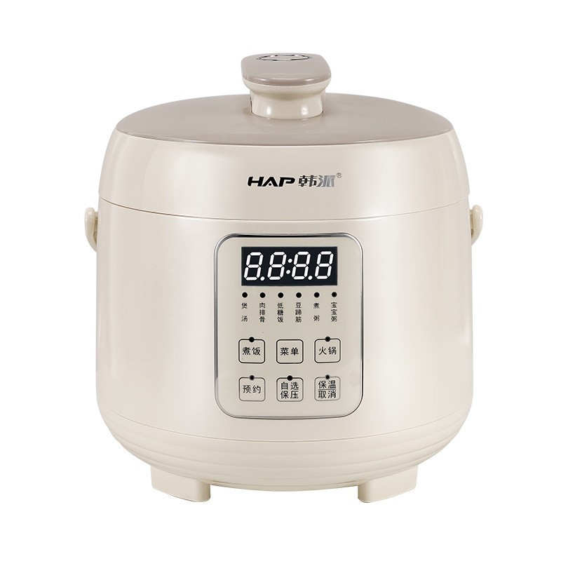 家用迷你电压力锅小容量1-3人小型电加工定制跨境鸳鸯胆图3