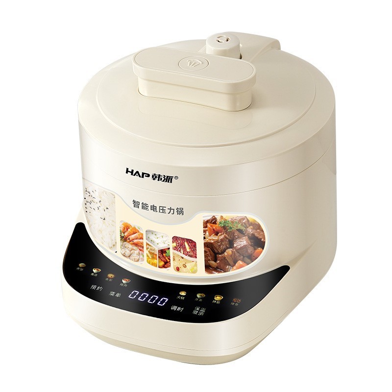 2025年新款电压力锅3L鸳鸯不粘锅蒸盘源头工厂OEM定制图2