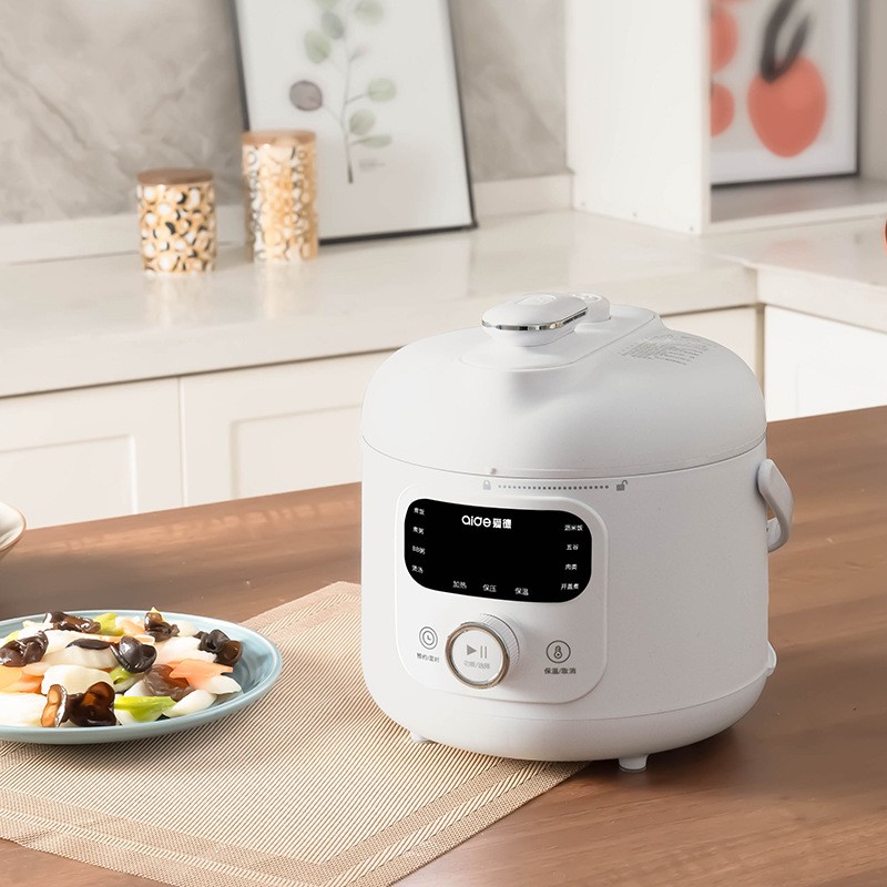 跨境110V多功能电压力锅智能1.8L迷你高压锅2-3人快速煮饭电饭煲