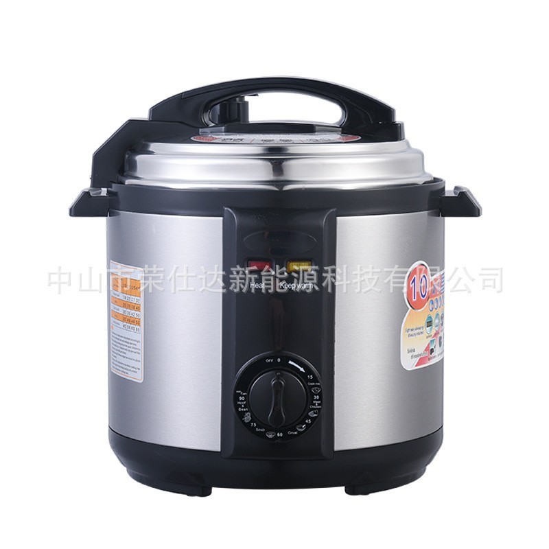 外贸跨境电商6L04款电压力锅110-220V electric pressure cooker图3