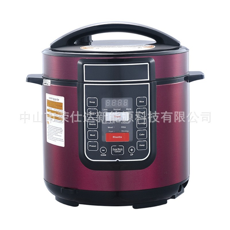 外贸6L电脑电压力锅110-220v electric pressure cooker图2