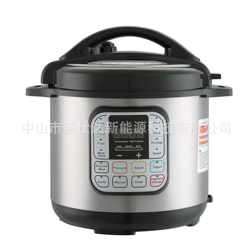 欧洲中东外贸6L电脑电压力锅110-220v electric pressure cooker图2