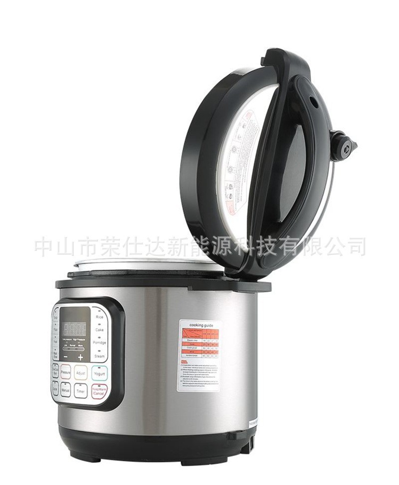 欧洲中东外贸6L电脑电压力锅110-220v electric pressure cooker图5