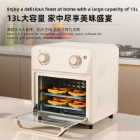 定制外贸出口炸烤一体电烤箱家用多功能空气炸锅13L源头工厂欧规