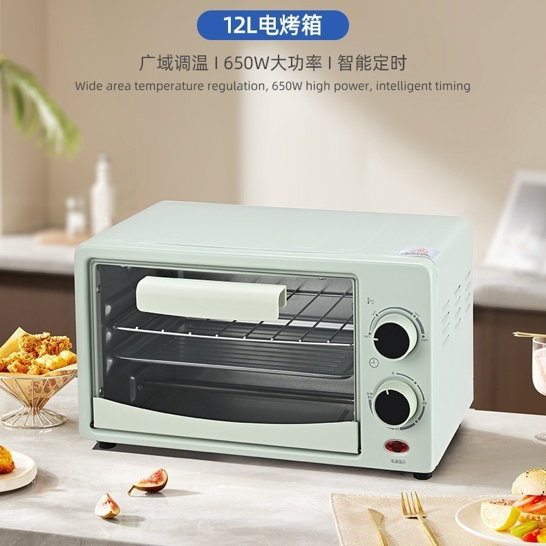 定制12L升多功能家用电烤箱会销礼品烘焙烤箱跨境外贸源头工厂图5