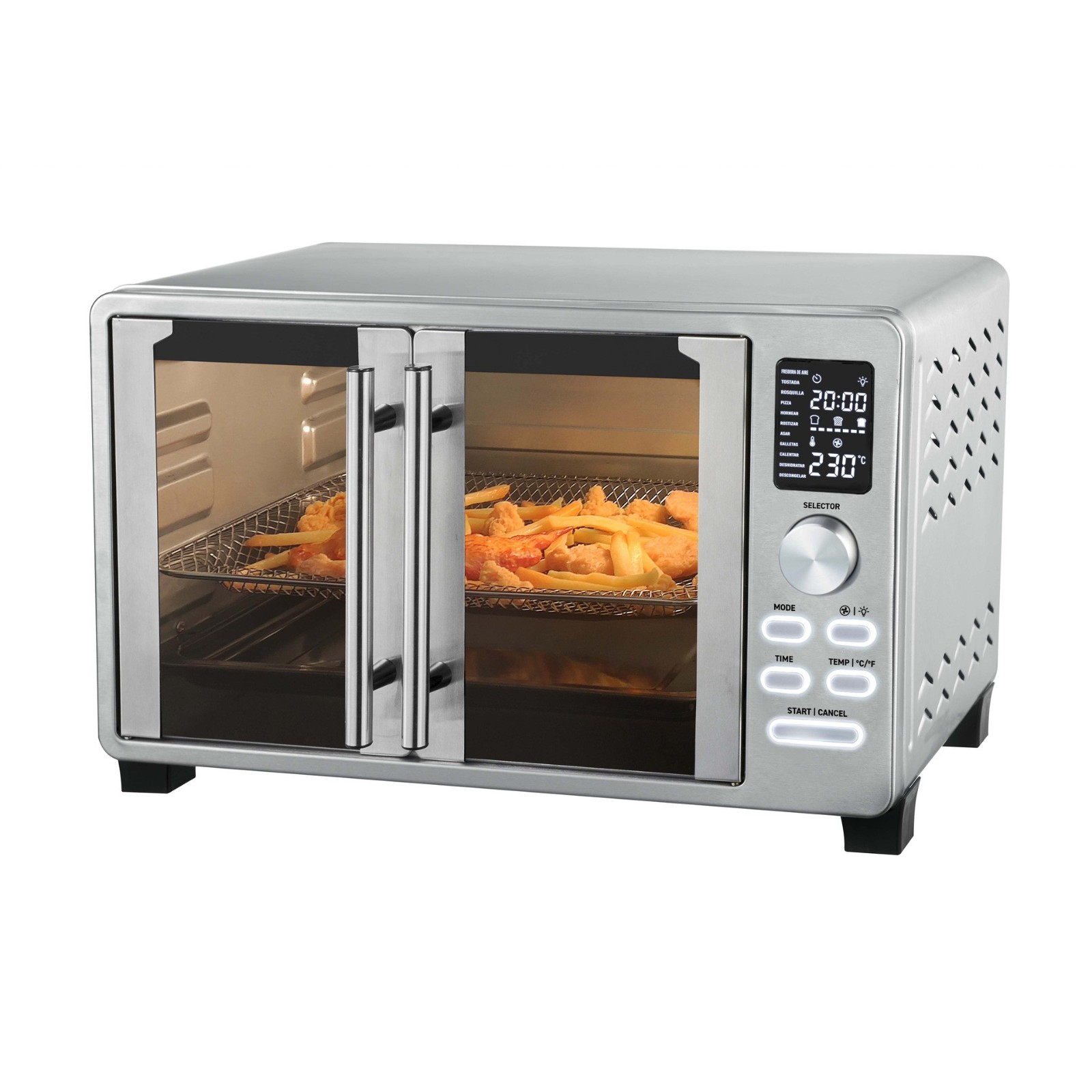 23L双开门烤箱多功能不锈钢对开门电烤箱厂家定制外贸出口图3