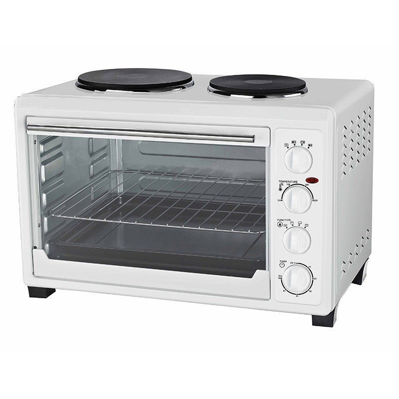 48L双炉头烤箱多功能烘焙大容量转叉带炉头电烤箱外贸出口图4