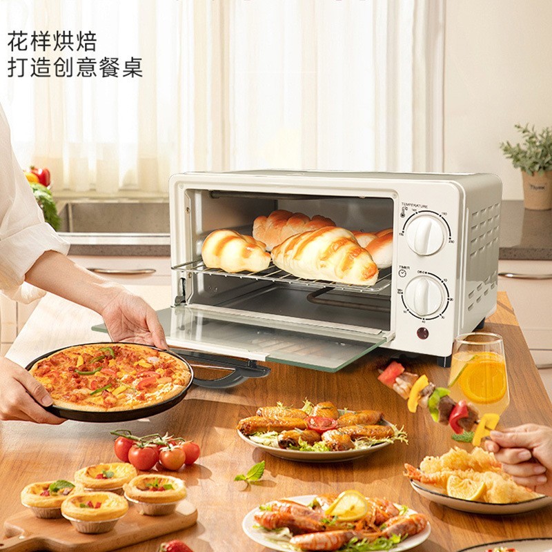 电烤箱9L容量家用烤炉多功能烘焙电烤箱定制厂家跨境电商图3