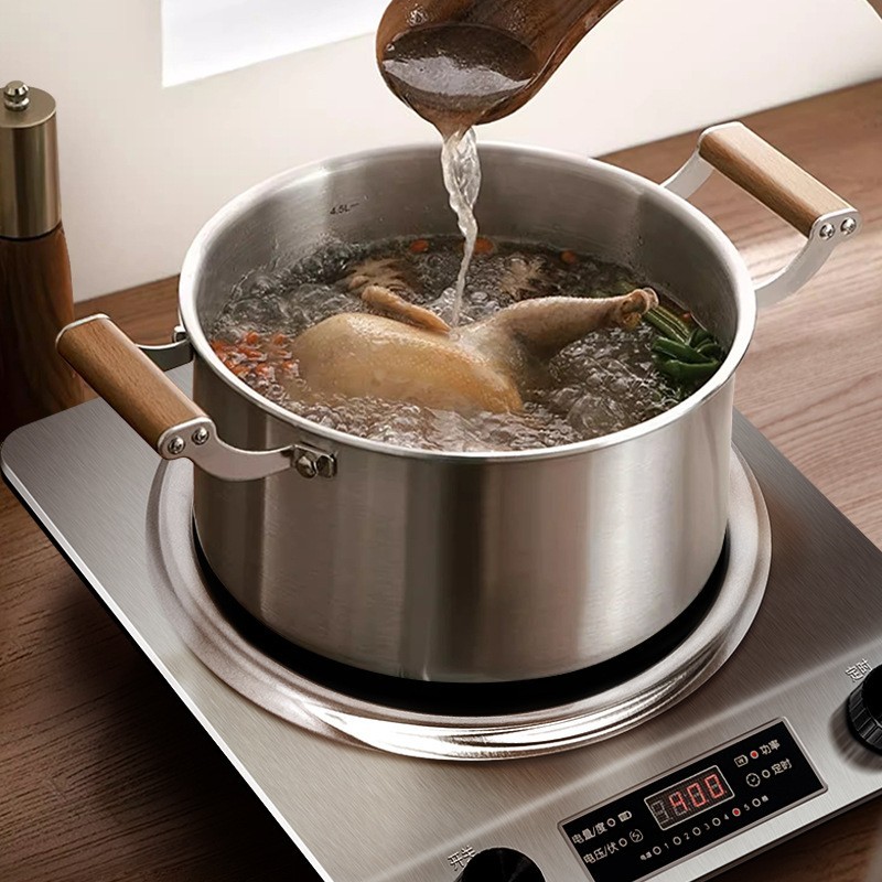 电磁炉家用凹面大功率3500w新款5000炒菜电炒锅凹型电磁灶图2