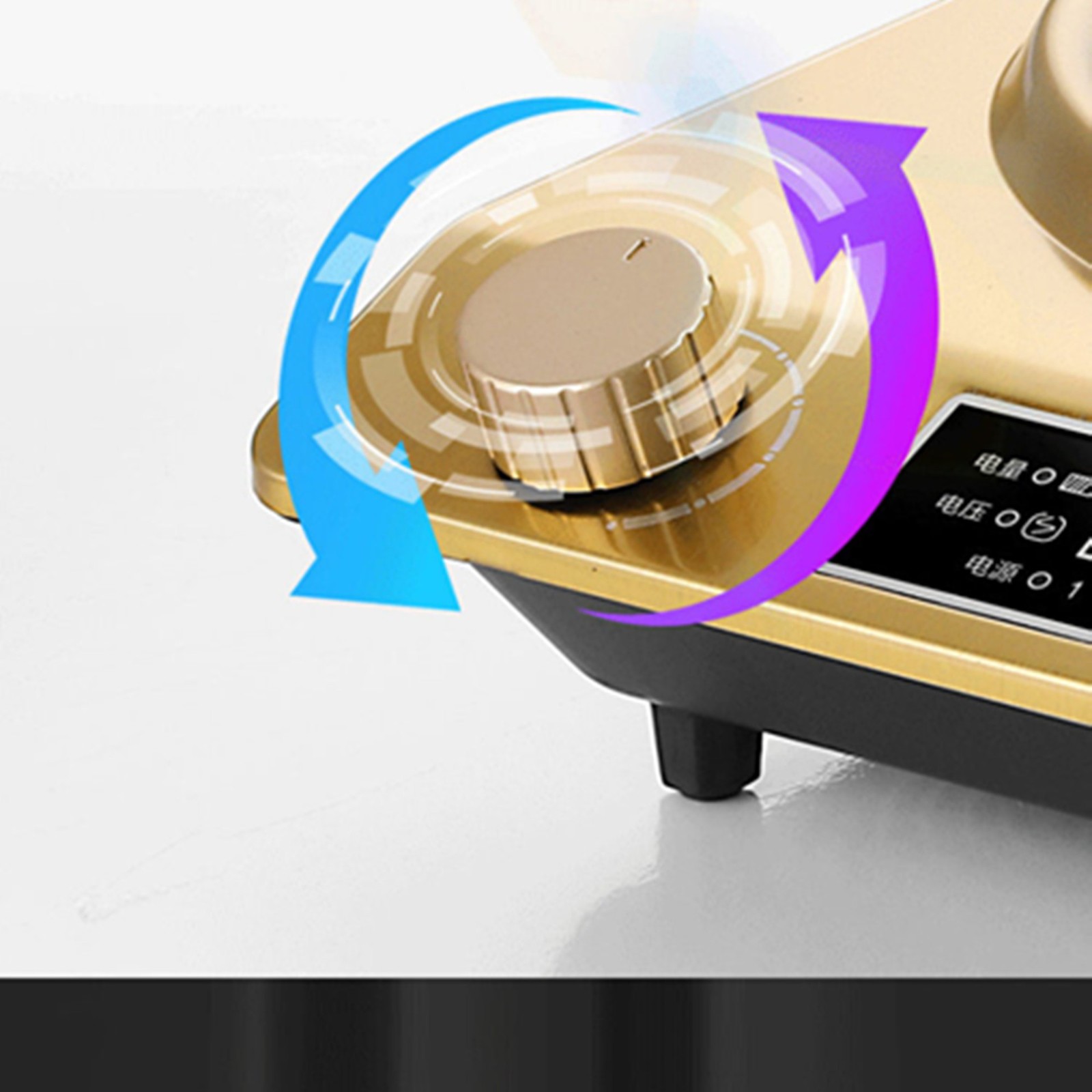 单炉外贸专供工厂直销多功能旋钮操作机械式商用电磁炉3500W图3