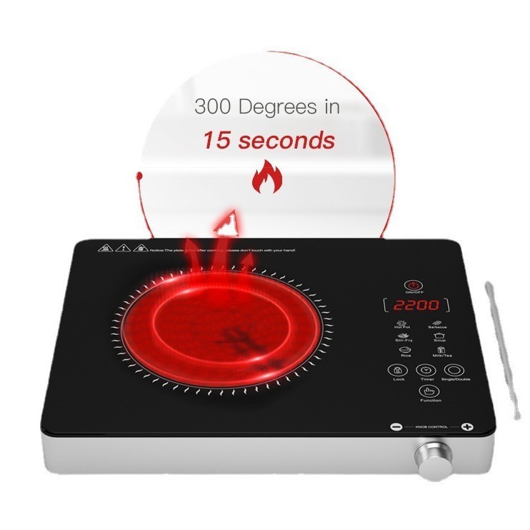 跨境工厂价小型大功率煮茶炉外贸家用光波炉电陶炉图5