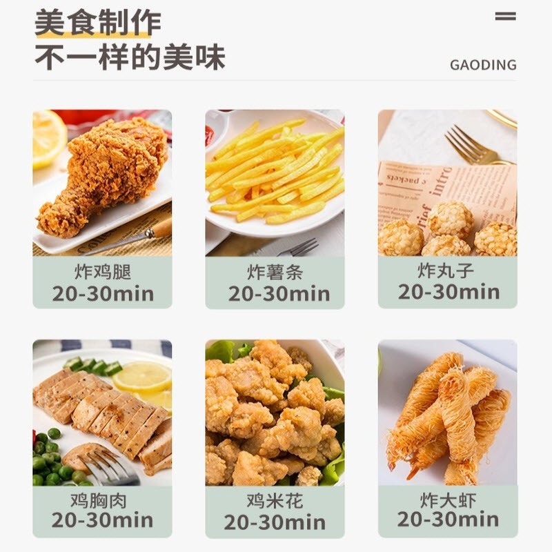 220-240V欧插4L容量机械款空气炸锅礼品促销活动款图2