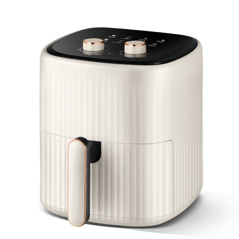 定制加工贴牌外贸空气炸锅家用可视多功能智能电炸锅无油6L大容量图3