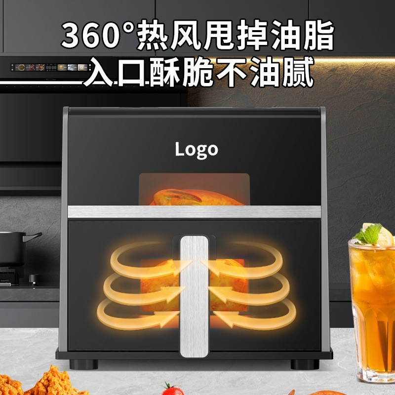 定制贴牌空气炸锅家用可视全自动多功能一体机2024新款电烤箱炸锅图4