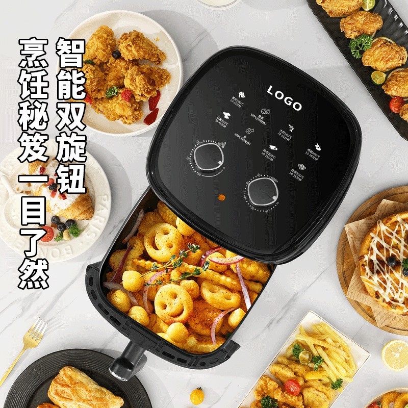 定制贴牌空气炸锅家用可视款外贸大容量全自动多功能电烤箱美标欧图2