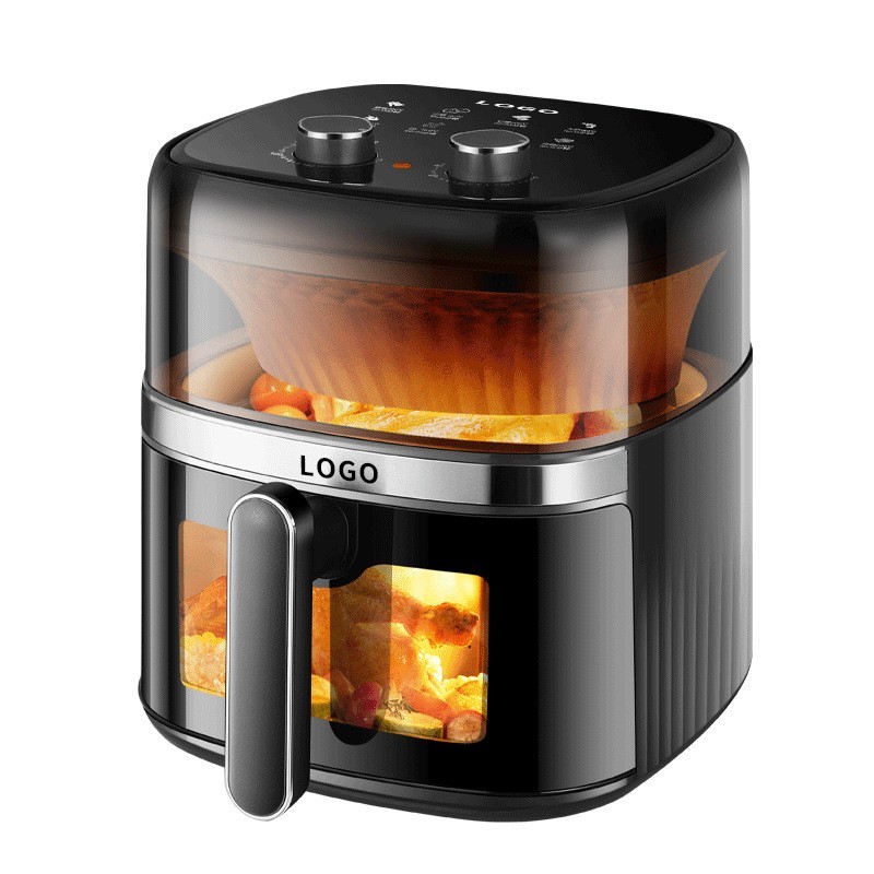 定制贴牌空气炸锅家用可视款外贸大容量全自动多功能电烤箱美标欧图4