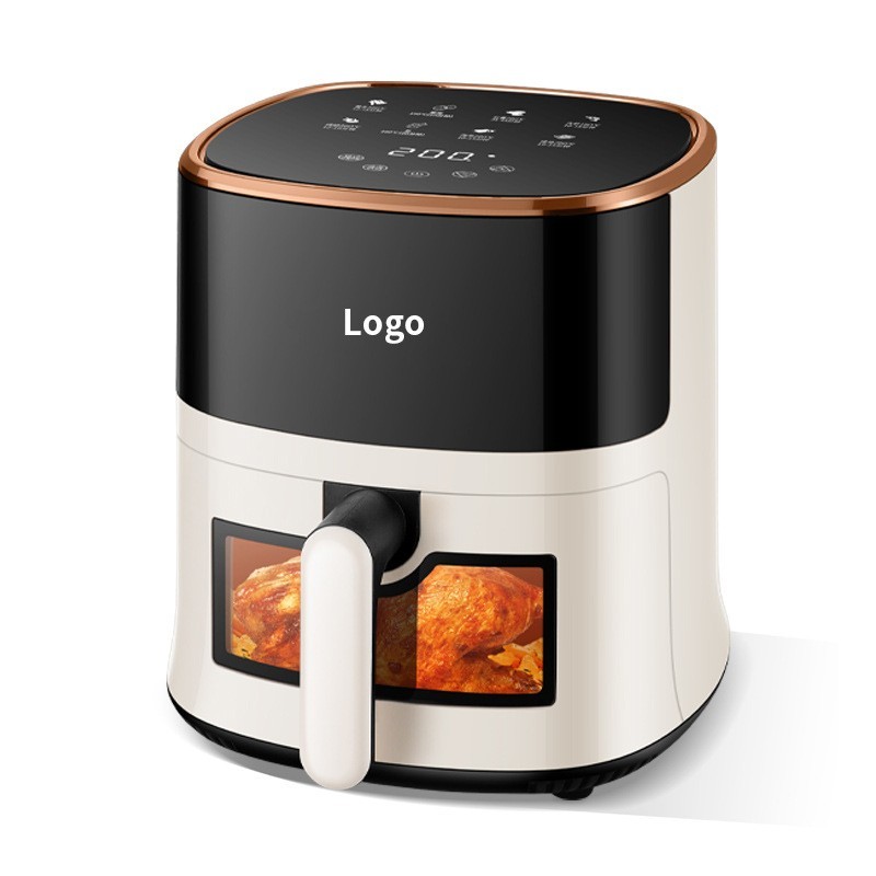 定制贴牌air fryer 新款空气炸锅家用可视多功能全自动智能触控图2