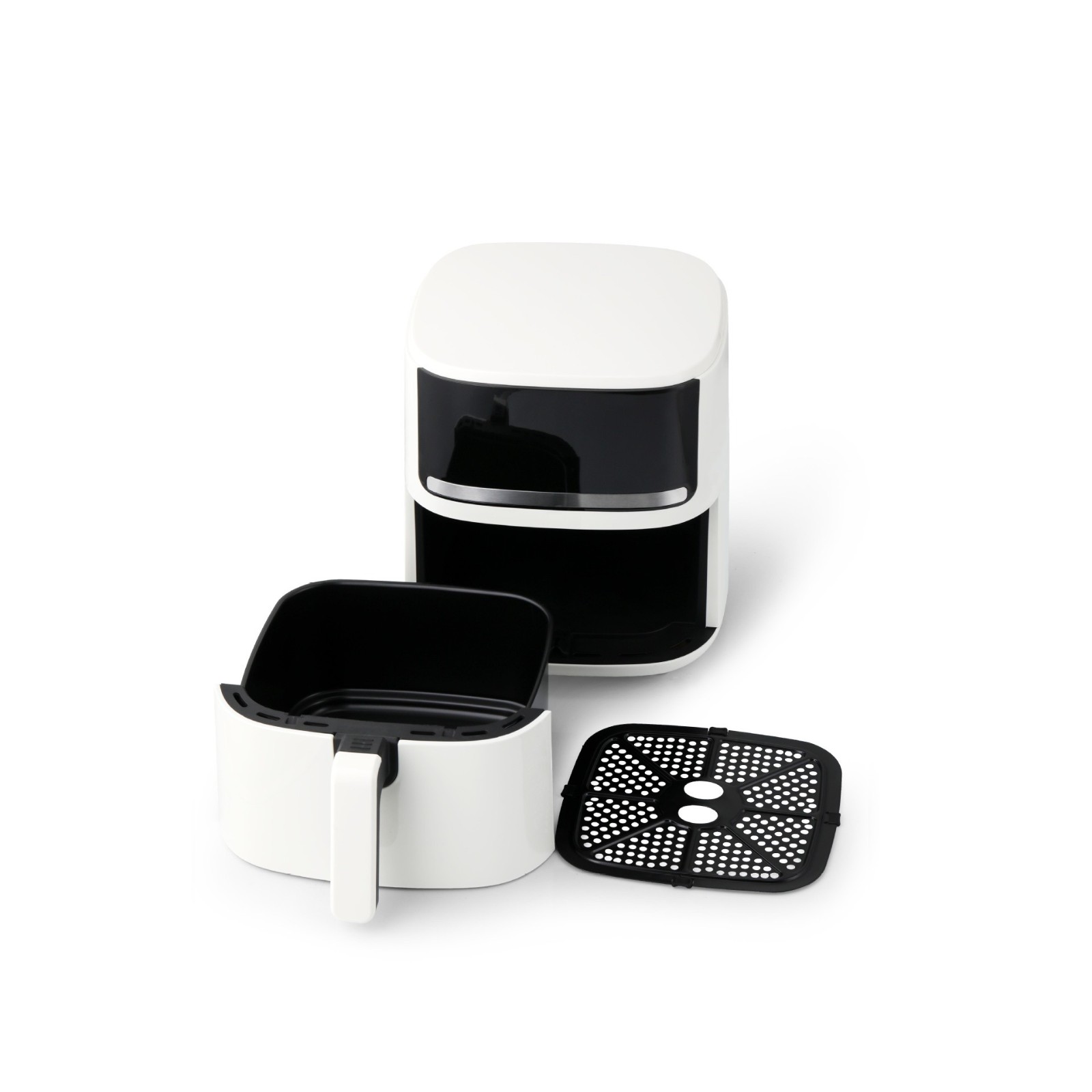 新款6L大容量内胆空气炸锅LCD显示家用多功能煎炸锅旋钮薯条机图3